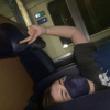 A silly picture of me on one of my favorite ways to travel, a Nightjet train with sleeper cars