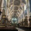 The inside of the church at the Strahov Monastery