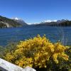 Beautiful views of Lago Nahuel Huapi in the city of Bariloche