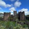 This is Goodrich castle on the border of Wales