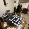 I played a memory card game with my host brother while listening to Christmas music 