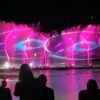 There was a beautiful lights and water show set to music every night during the Cairns Festival