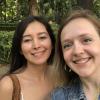 Josué’s wife Miri and I going on a walk on a Sunday afternoon at Parque México