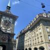 The Zytglogge is a medieval clock tower in the city center