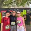 My fellow Fulbrighters, Allison and Claire, with me at the Grand Prix Bern