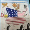Una tapa de cuaderno hecha por un estudiante para sus notas de inglés