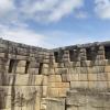 One of the original structures still standing at Machu Picchu, probably a temple