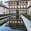 At the Alhambra (palace) in Granada, Spain