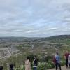 A skyline view of Bath after an beautiful uphill hike