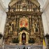 Ornate art inside Basílica Nuestra Señora del Pilar