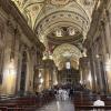 Ornate designs and sculptures at Cathedral of Córdoba at San Martin Plaza