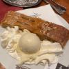 Rebecca: This is apple strudel, a German version of apple pie