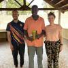 Language class sizes are kept small in Peace Corps to ensure optimal learning. Jacob and I met with our teacher Lamine 5-6 days a week for multiple sessions over the course of three months. He's amazing!