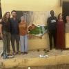 An artist hosted a session on painting murals. This is a common PC volunteer project as it can involve the community or a kids club, is relatively simple and inexpensive and can wordlessly communicate positive health behaviors. 