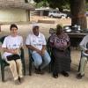 Here I am with my supervisor Mariama, my Nenne (host mom) and counterpart Arona, working on anti-malaria initiatives in preparation for the rainy season 