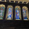 Stained glass windows in the Galway Cathedral