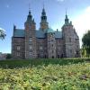 A small castle, still patrolled by security guards, in Denmark