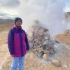 Námafjall Hverir is a high-temperature geothermal area with fumaroles and mud pots