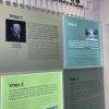 A display telling the story of soldiers finding the tunnel in 1973 when they heard explosions underground and honoring the 8 South Korean soldiers who died in the mines from booby-traps 