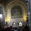 Interior of an ancient church in the city of Madaba