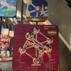 A schema of the Atomium, a famous museum in Brussels