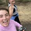 I'm helping my friend Seton train for her first half marathon. It's so fun to share something special with your friends. Running is so important to me! 