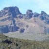 Mawenzi Peak! There are three peaks on Kilimanjaro: Shira, Mawenzi and Kibo