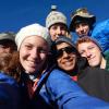 My friends and I on our second training hike, organized by our school