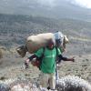 One of the best porters around: David! (In mountain climbing, a porter is a person hired to carry equipment)