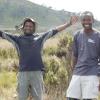 The best guides: Emmanuel and Innocent!
