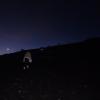 It was super dark hiking at 2:00 a.m.!