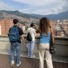 We went to visit another Fulbright assistant in the city at his university!