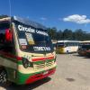 This is one of the buses we use to get around the city
