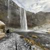 One of Iceland's many waterfalls. 