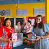 The teachers were so excited to celebrate all of our students by bringing in gifts for them!
