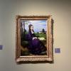 One of the most famous Hungarian paintings, known as the Hungarian Mona Lisa, in the Buda Castle's art museum