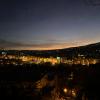 Let's go back across the Danube river to the Buda side again and watch the sun set over the famous Buda Hills