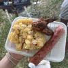 Malawian barbecue party food
