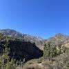 Hiking into the Chilean Andes mountain range