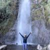 We made it to the Salto de Apoquindo waterfall!