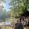 Biergarten in the Tiergarten Park