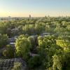 View of the Berlin Zoological Garden in Tiergarten Park