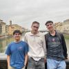 This is a picture with my friends with the Ponte Vecchio, a very important and beautiful piece of architecture of Italy. 