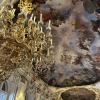 Admiring the ceiling at the Schonbrunn Palace in Vienna, Austria