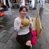 In Ecuador, you can buy a whole coconut for $2, so I just had to get one! 