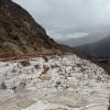 See how big the salt mines are - these evaporation ponds have been used since pre-Incan times to create and sell salt