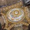 Another ceiling! This one was in St. Peter's Basilica—more on the basilica (church) later!