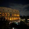 The Colosseum at night