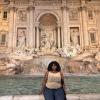 Here I am in front of the Trevi Fountain
