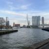 View of the river in Rotterdam